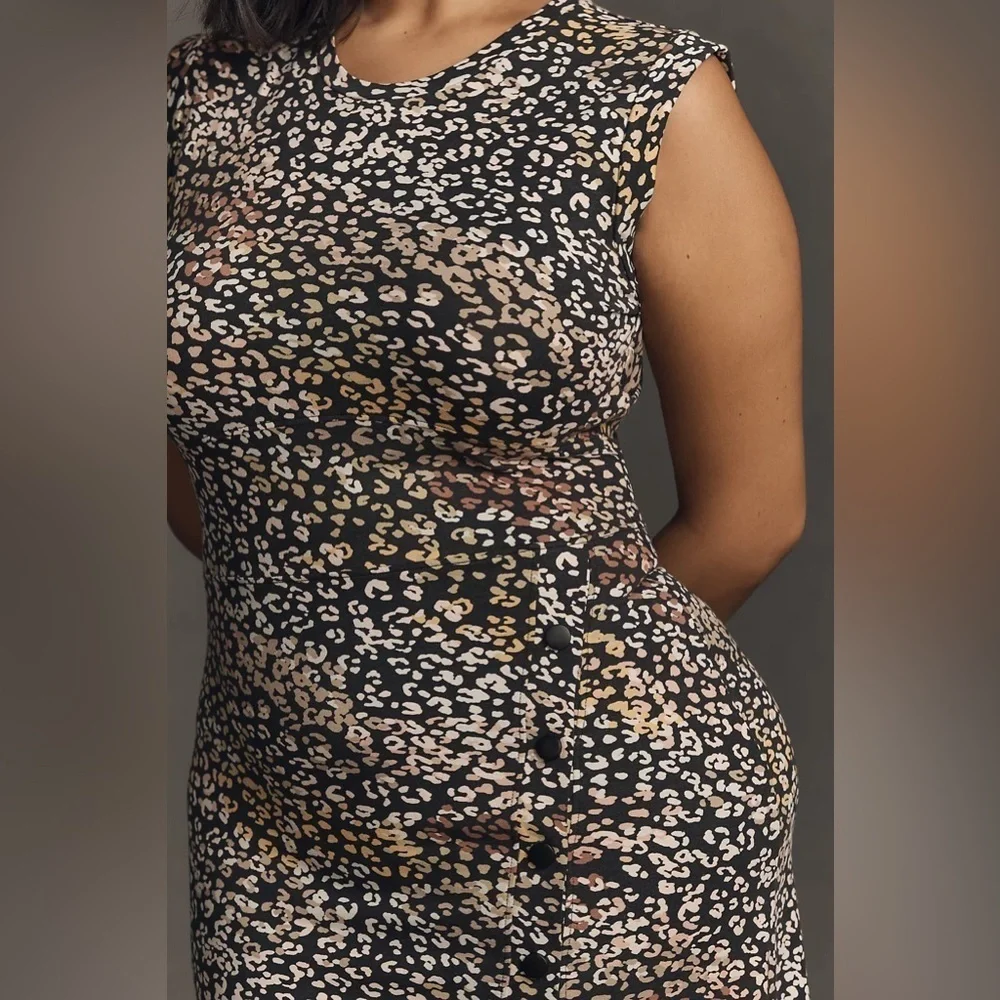 NWT Size 1X - Grey State Chiara Midi Dress - Picture 7 of 16